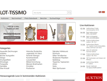 Tablet Screenshot of lot-tissimo.com